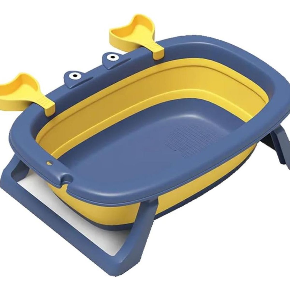 IMPORTCLICK - Bañera Tina Bebé Plegable Malla Reforzada Cangrejo 20 L Azul - Azul