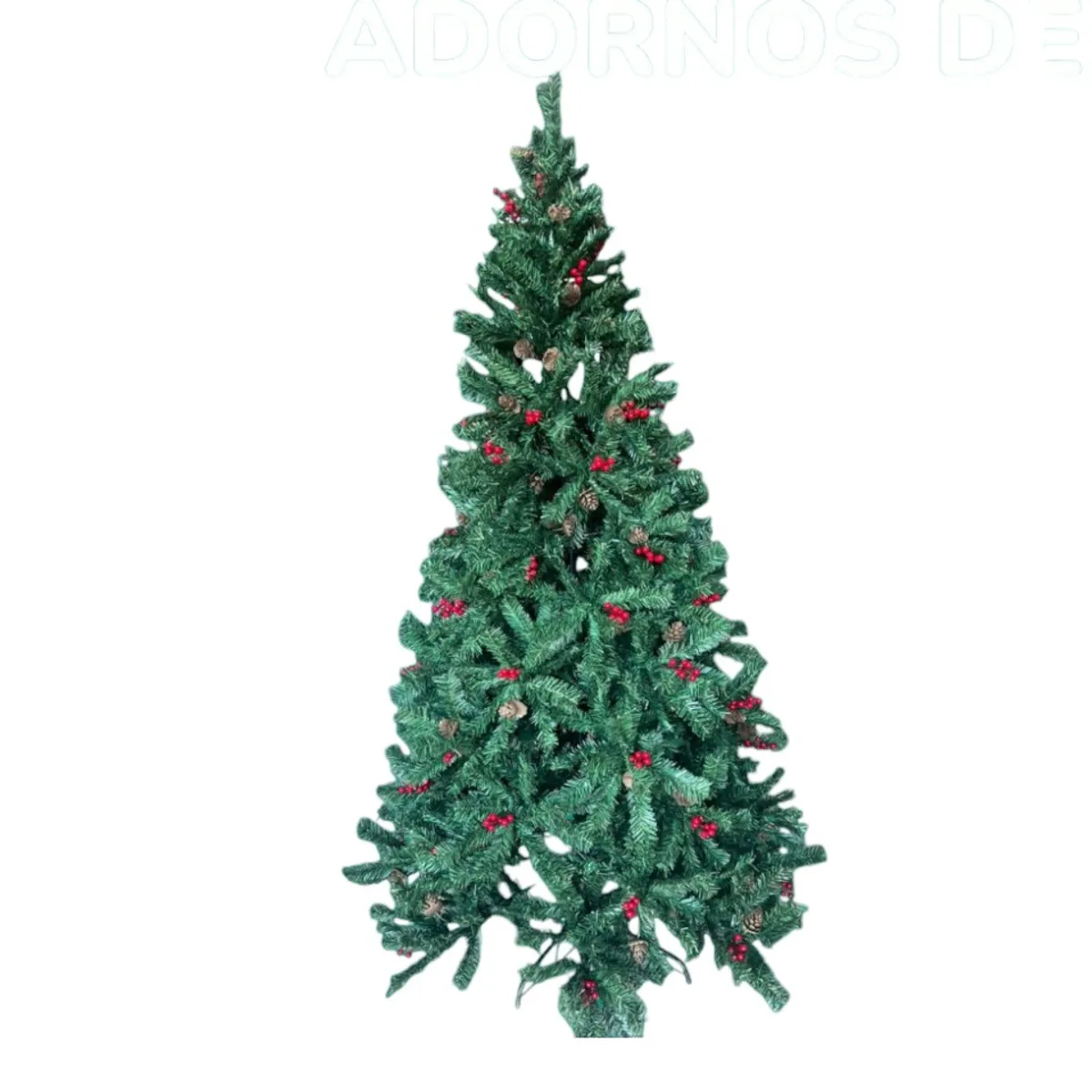 OEM - ARBOL DECORADO NAVIDEÑO PINO 210 CM