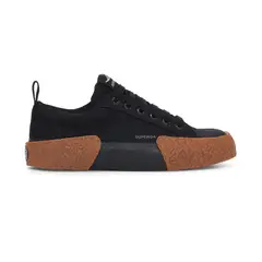 SUPERGA - Zapatilla 2660 Stripe Big Bump Black Gum - Negro