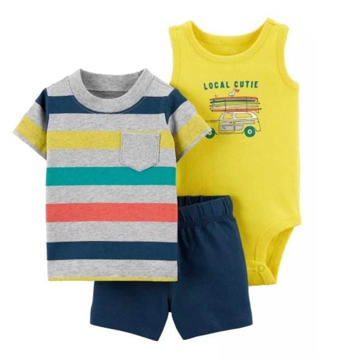 TEDMIMAK - set short polera y body