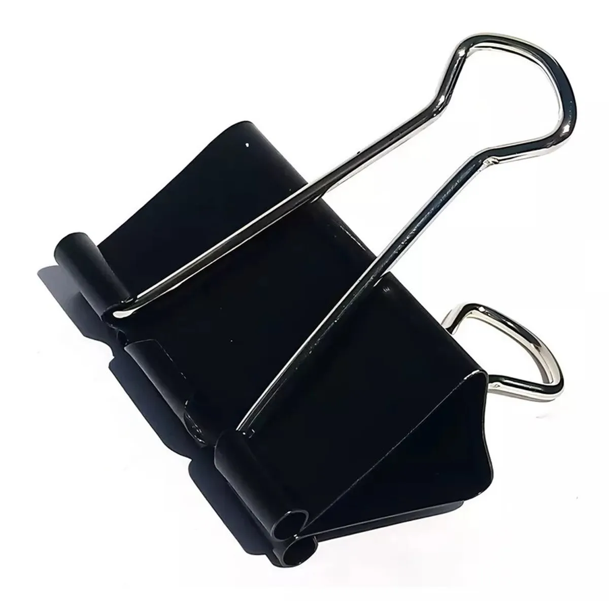 MOTARRO - Clip Apretador Binder Metal Sujetapapel 41 Mm Pack 24 Piezas