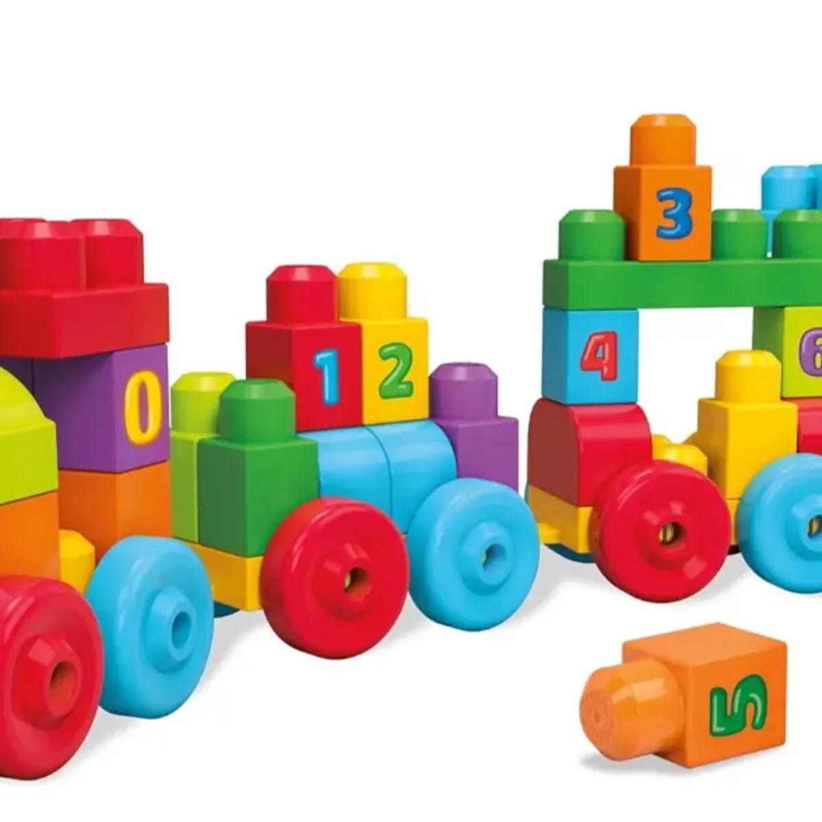 GENERICO - Tren Armable De Juguete Con Bloques Abc Didáctico 50 Piezas