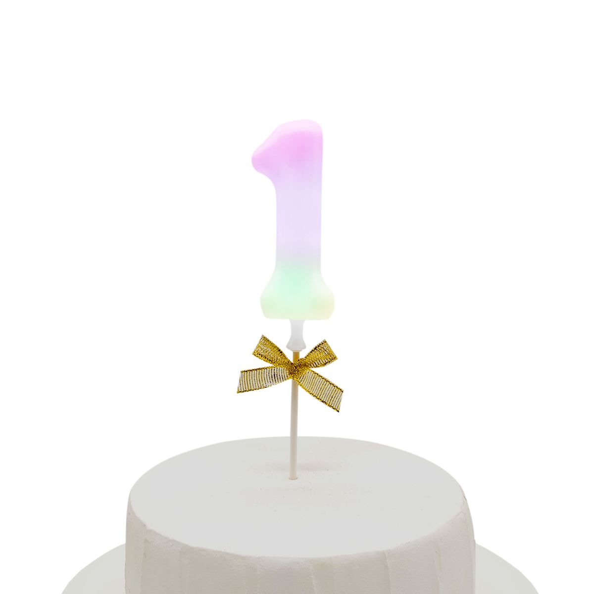 GENERICO - TOPPER TORTA NUMERAL LED 1