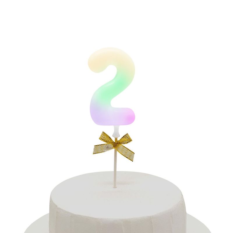 GENERICO - TOPPER TORTA NUMERAL LED 2