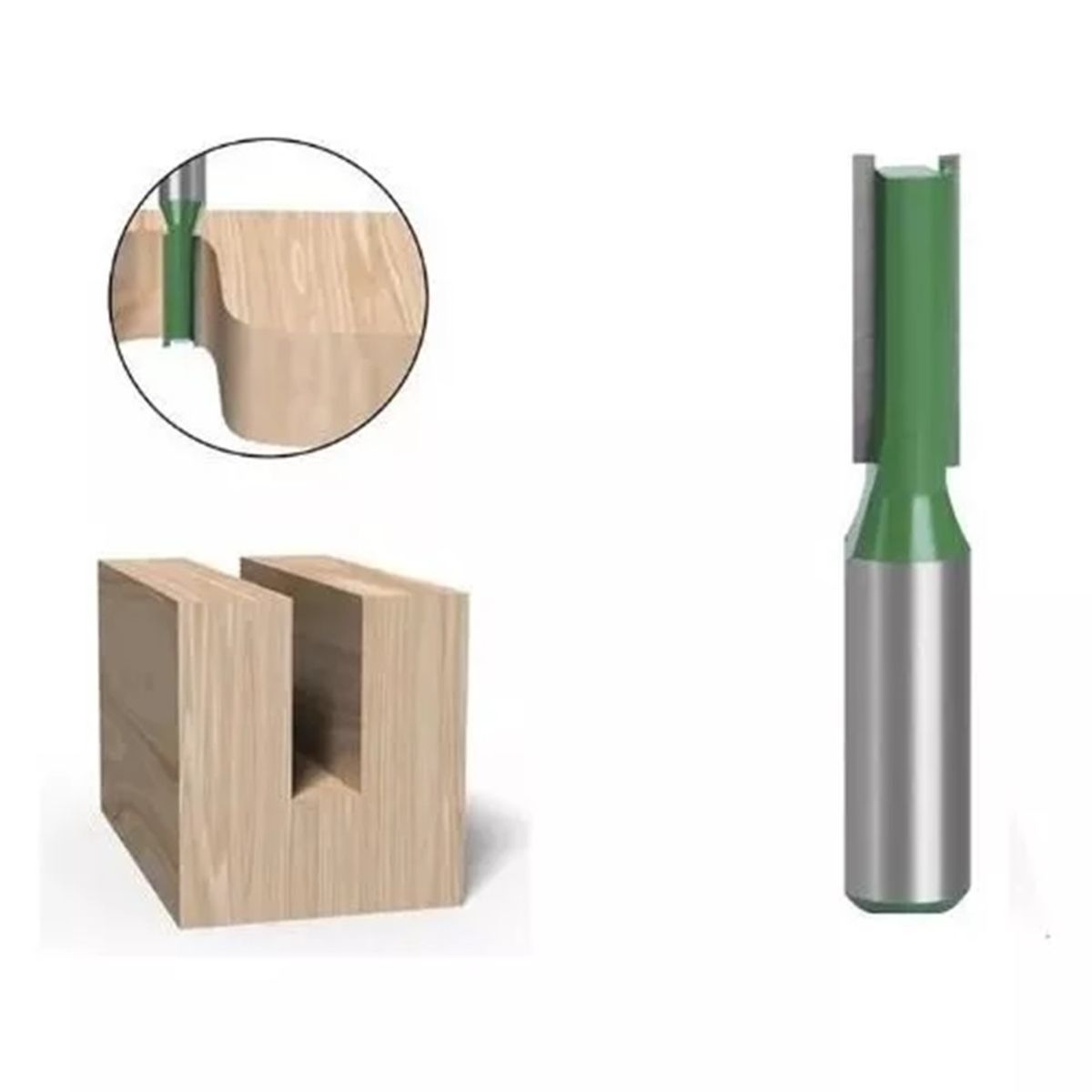 GENERICO - FRESA MADERA RECTA TOMA ½  x 11 mm