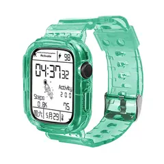 FACTORYTECH - Correa Para Applewatch Silicona 384041mm Vintage C Verde
