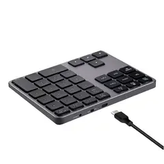 FACTORYTECH - Teclado Numérico Bluetooth compatible con Macbook Notebooks