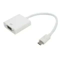 FACTORYTECH - Adaptador USB-C A VGA Para Notebook Macbook Goforit