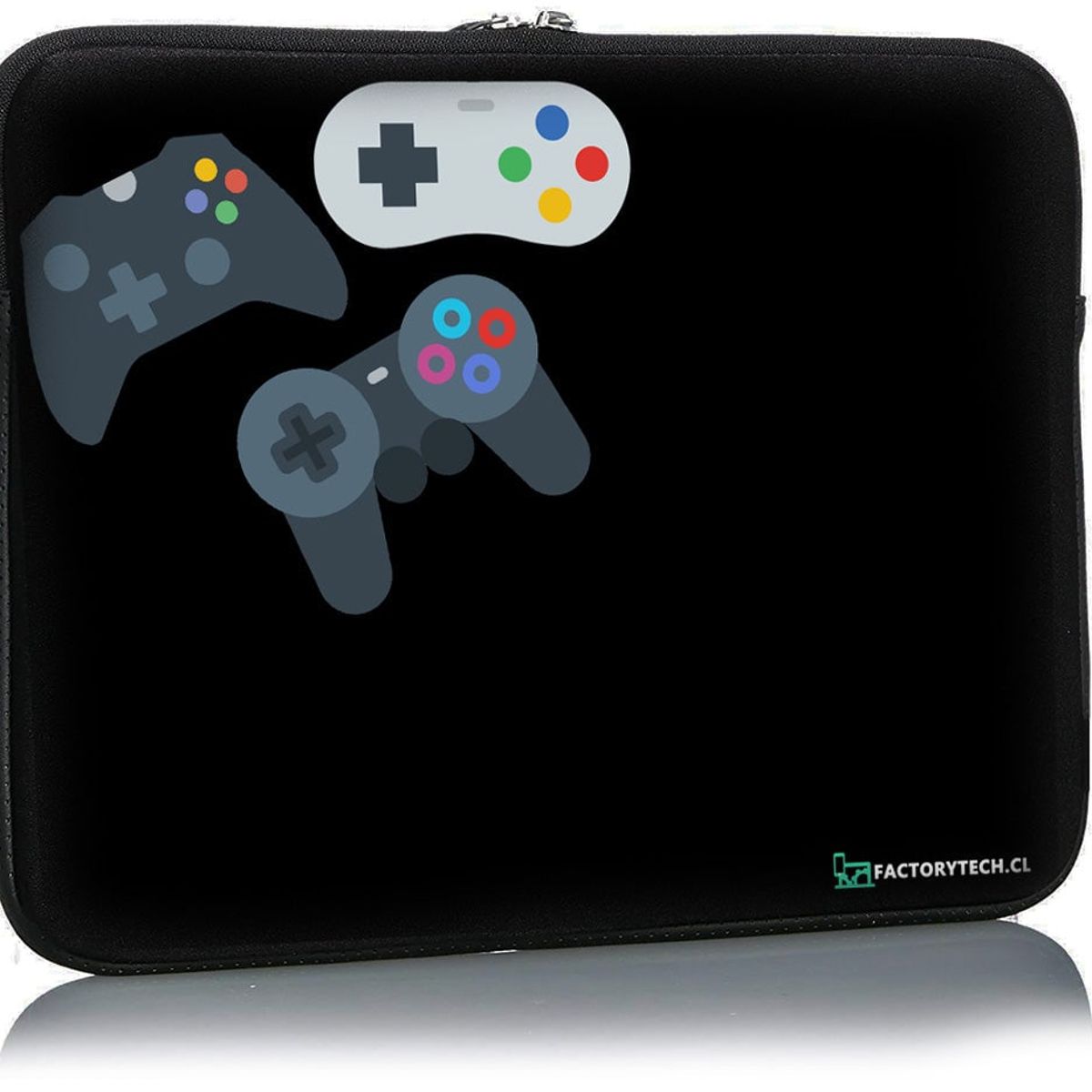 FACTORYTECH - Funda Notebook Sleeve 173 Diseño Joystick FCT