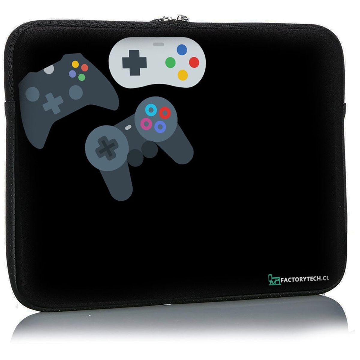 FACTORYTECH - Funda Notebook Sleeve 173 Diseño Joystick FCT