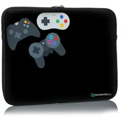 FACTORYTECH - Funda Notebook Sleeve 173 Diseño Joystick FCT