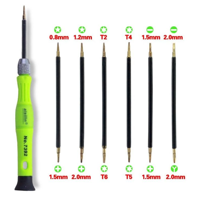 FACTORYTECH - Kit Destornillador 6 En 1 Pentalobe 12 compatible con Mac