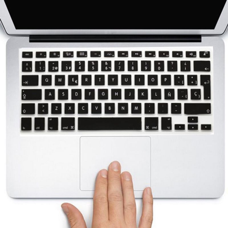 FACTORYTECH - Protector Teclado compatible con Macbook Pro  Air  Negro