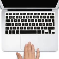 FACTORYTECH - Protector Teclado compatible con Macbook Pro Air Negro