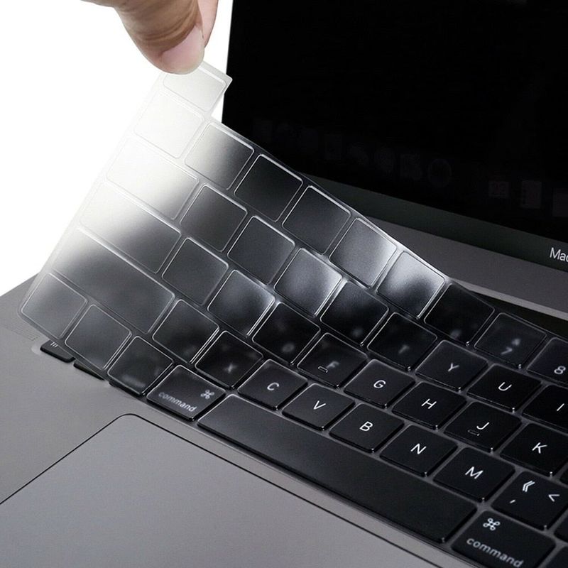 FACTORYTECH - Protector Teclado Para Macbook 1316 A2338 A2141 A2251 Transparente