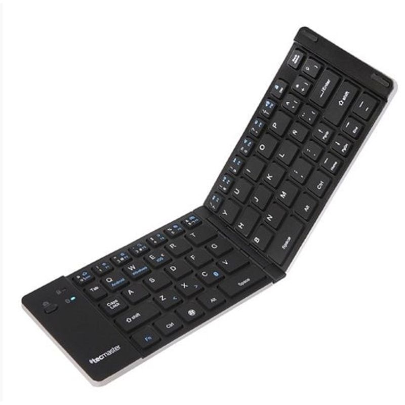 FACTORYTECH - Teclado Bluetooth Plegable Tablet Smartphone Tecmaster