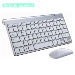 FACTORYTECH - Kit MouseTeclado compatible con Mac y Notebook Inalambrico