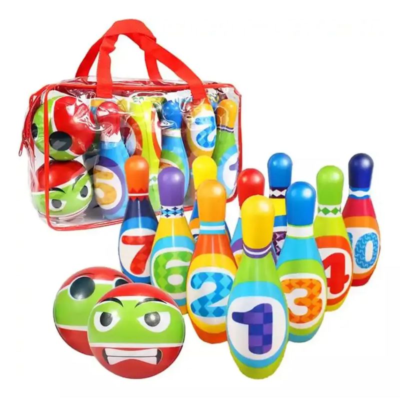 GENERICO - Juego De Bowling Palitroques Infantil 12 Piezas