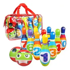 GENERICO - Juego De Bowling Palitroques Infantil 12 Piezas