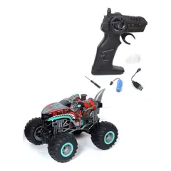 GENERICO - Auto Control Remoto 4x4 Tiburon 24g Rojo