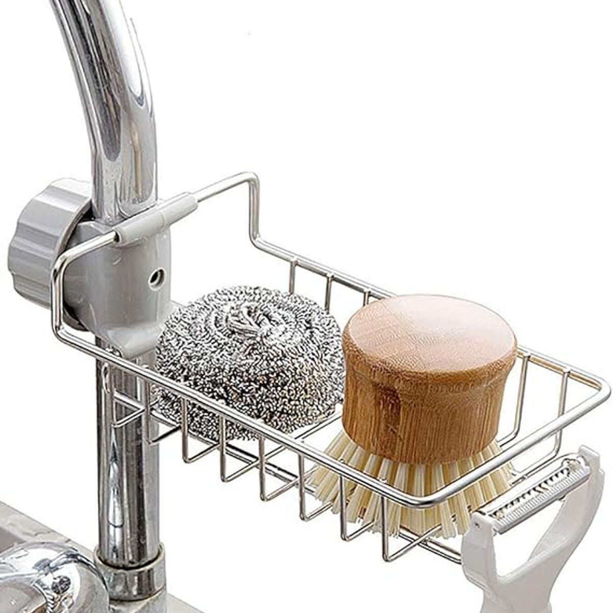 GENERICO - REPISA UNIVERSAL PARA LLAVE LAVAPLATOS