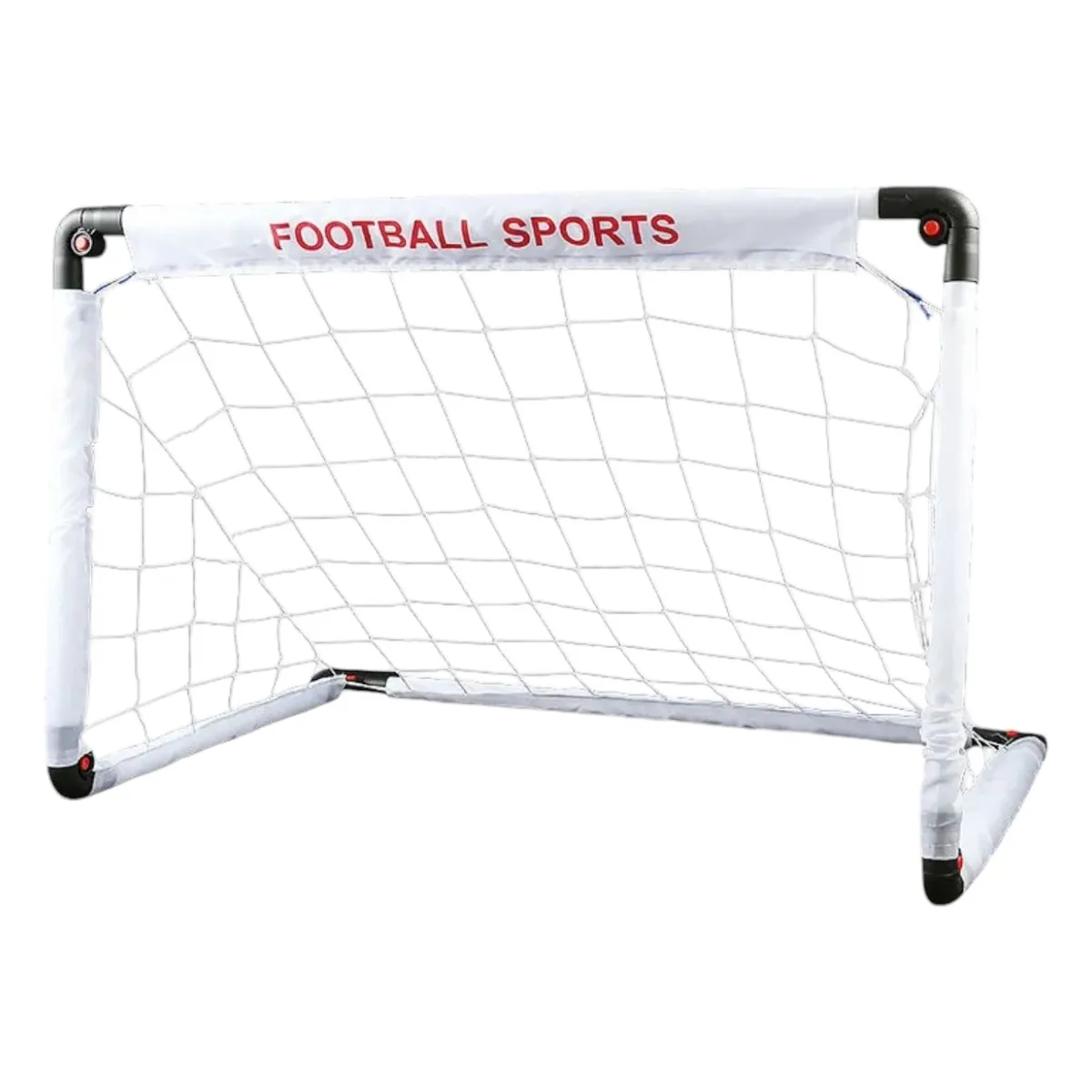 LUBABYCAS - Arco de Fútbol 120x80cm Con Bolso de Transporte LuBabycas