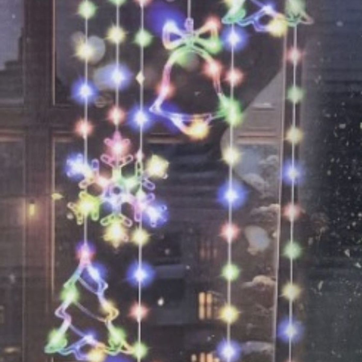 GENERICO - COLGANTE SOLAR NAVIDAD ARO 38X32 CMS MULTICOLOR 243--123