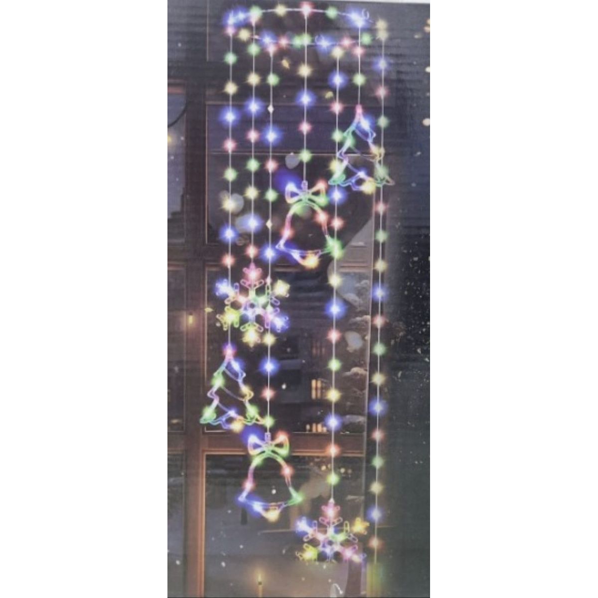 GENERICO - COLGANTE SOLAR NAVIDAD ARO 38X32 CMS MULTICOLOR 243--123