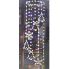 GENERICO - COLGANTE SOLAR NAVIDAD ARO 38X32 CMS MULTICOLOR 243--123