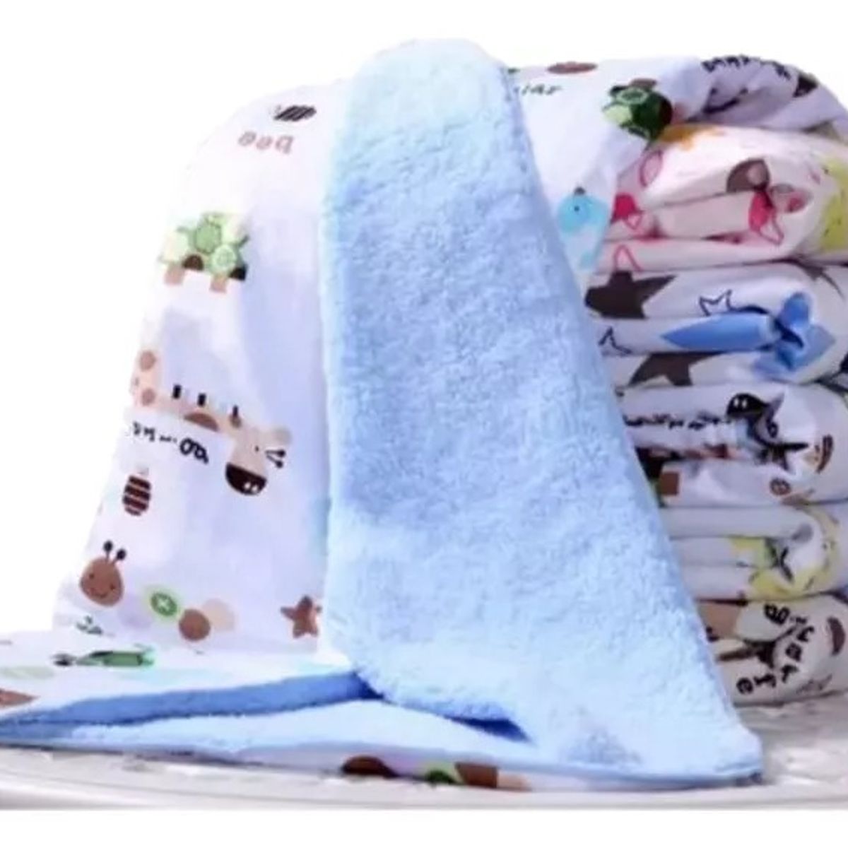 GENERICO - Manta Frazada Bebe Diseños