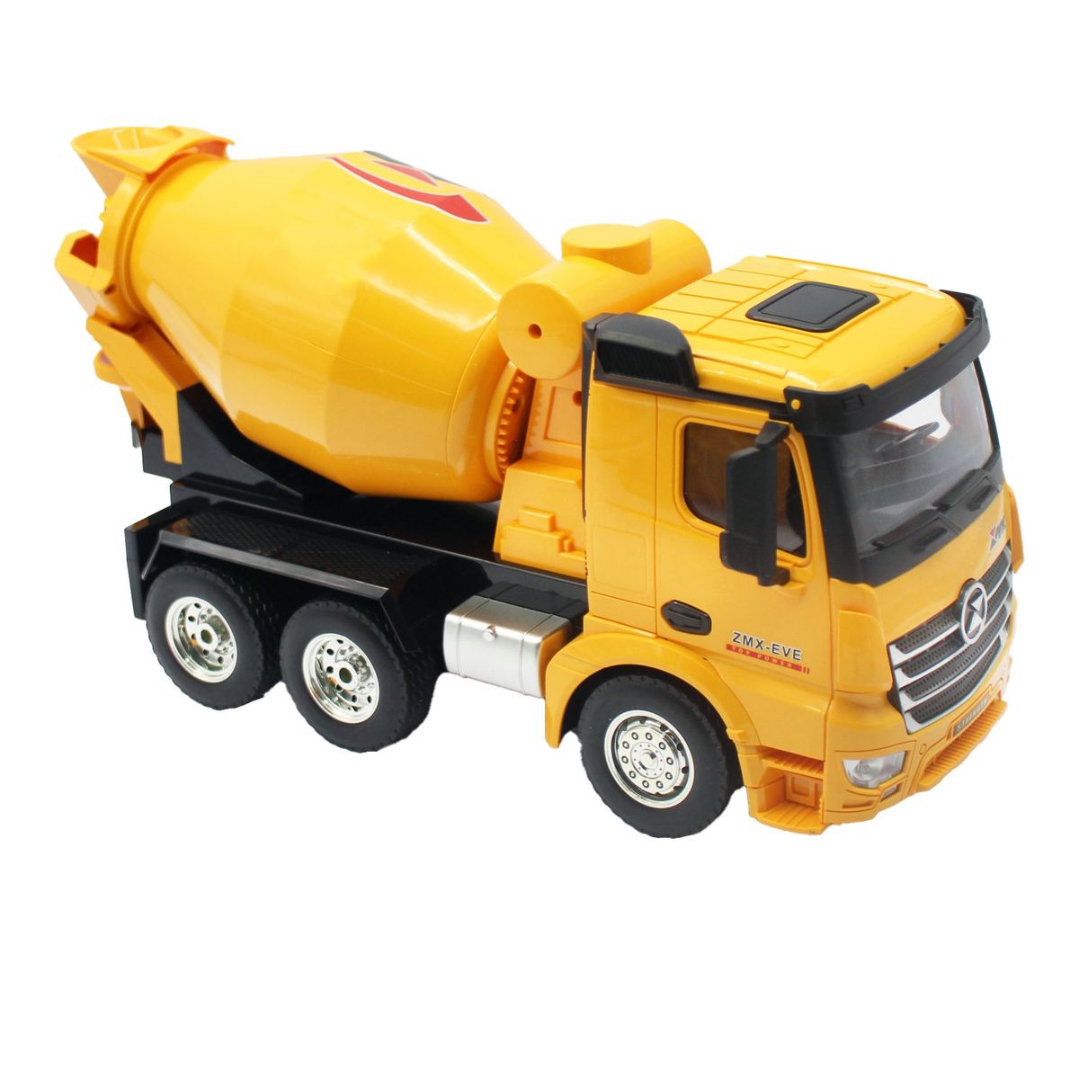 GENERICO - Camión Hormigonera Juguete RC Luz y Sonido Escala 118 - SC