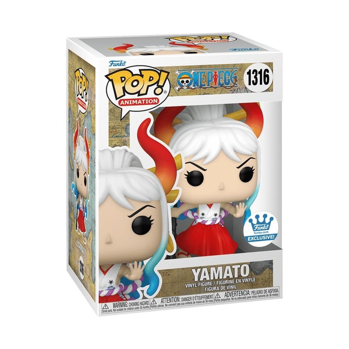 FUNKO - Funko Pop One Piece Yamato 1316 Exclusivo Funkoshop + Protector