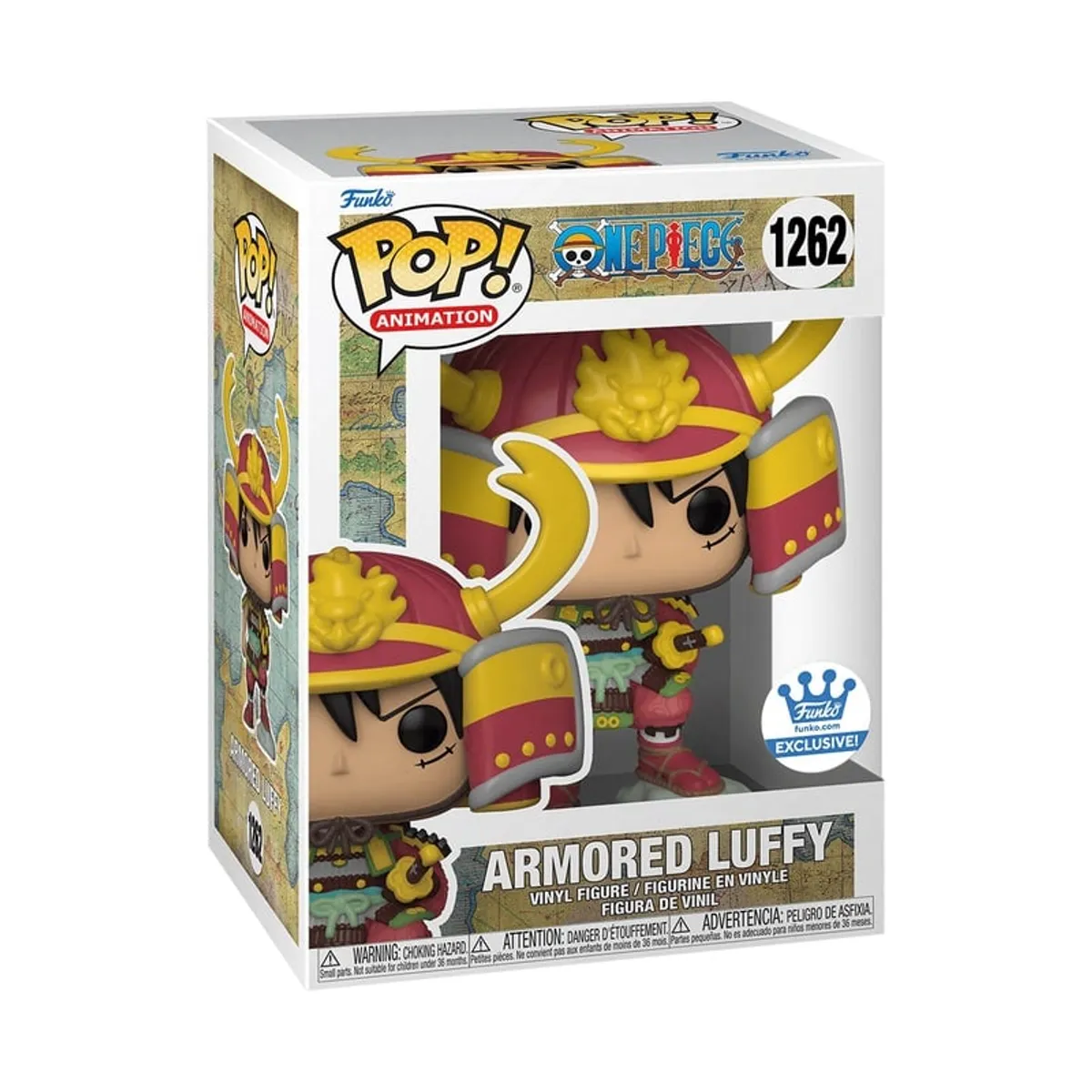 FUNKO - Funko Pop One Piece Armored Luffy 1262 Exclusivo Funkoshop