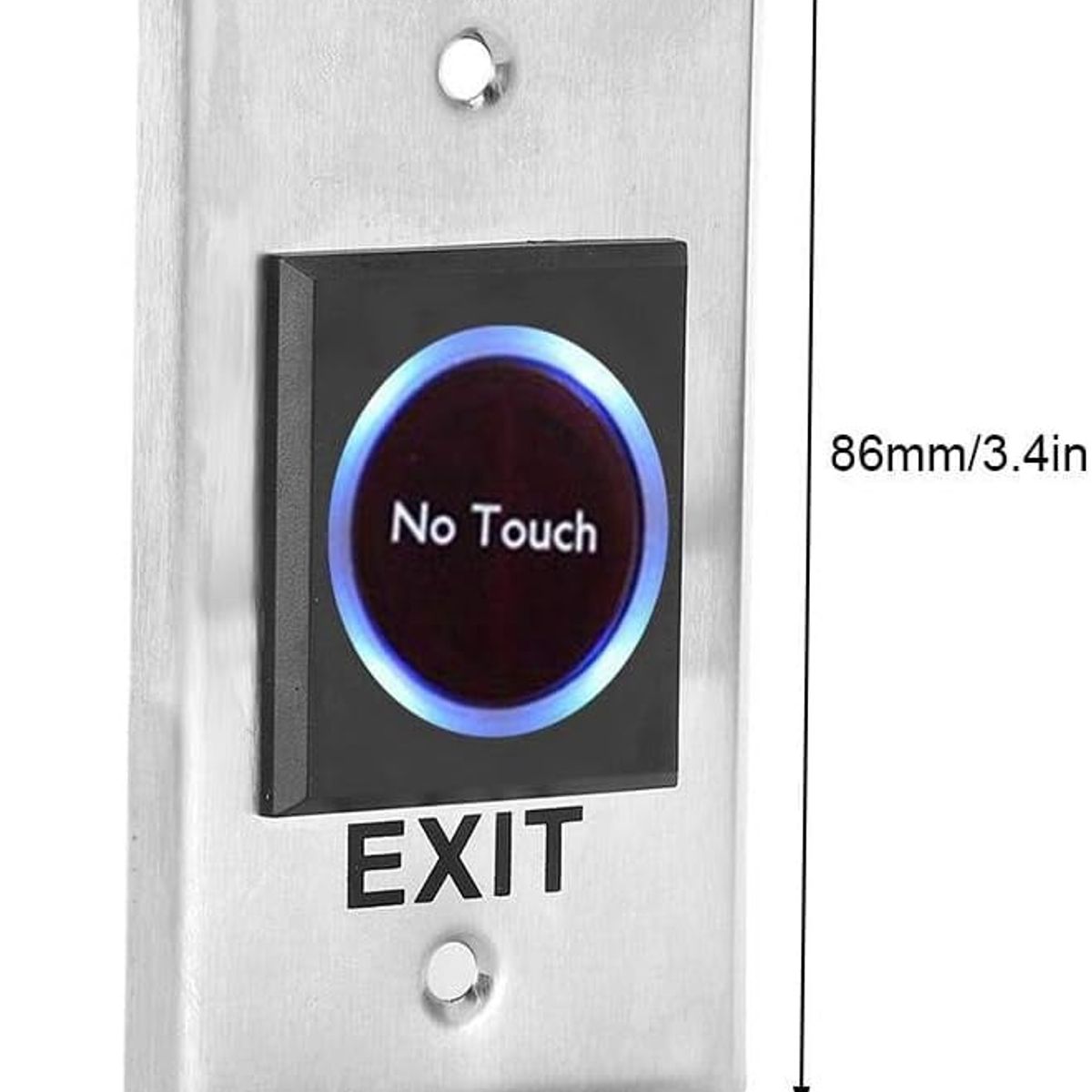 KUANGYE - Pulsador Botón No Touch Salida Control Puerta Acceso Led