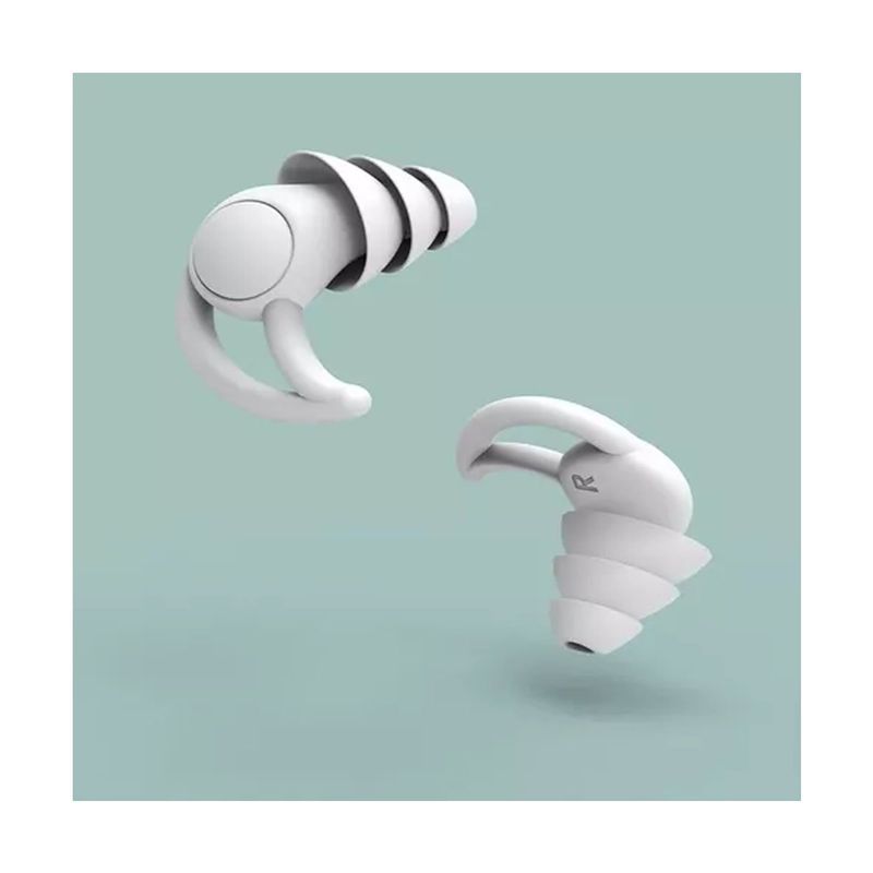 EDWINAYY - X2 Tapones Los Oídos Silicona Reducción Ruido Para Dormir
