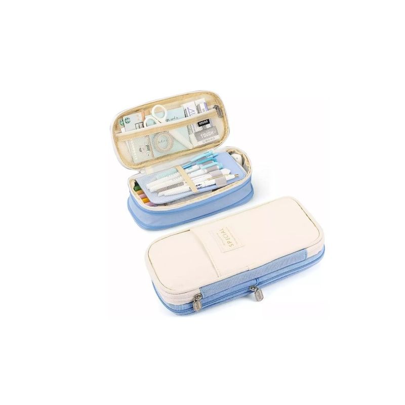 GENERICO - Estuche Para Lápices Estuche De Lona Bolsa Almacenamiento