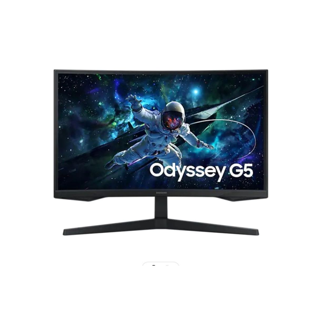 SAMSUNG - Monitor Gamer Samsung Curvo de 27 G55C Odyssey G5 QHD 165Hz - Negro