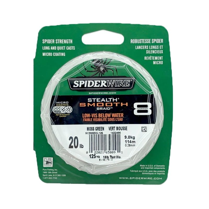 BERKLEY - Linea Multi Stealth Smooth SPIDERWIRE 20lb