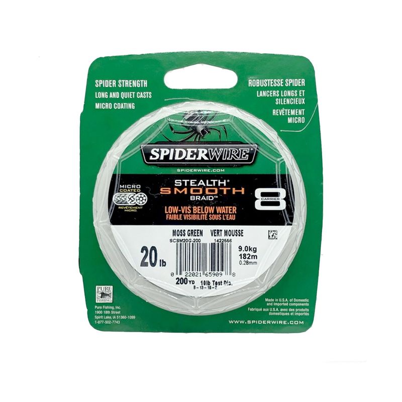 BERKLEY - Linea  Multi  SPIDERWIRE 20lb 182 mts