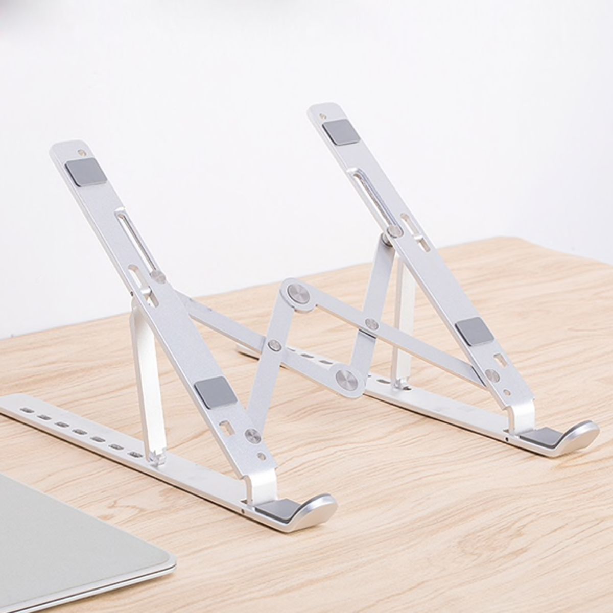 FACTORYTECH - Base Apoyo Aluminio Plegable compatible con Macbook Notebook