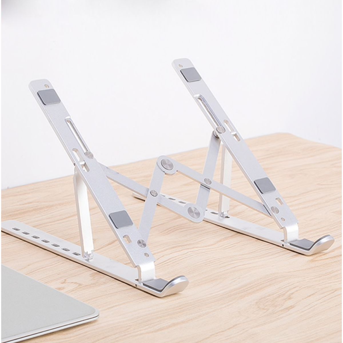 FACTORYTECH - Base Apoyo Aluminio Plegable compatible con Macbook Notebook