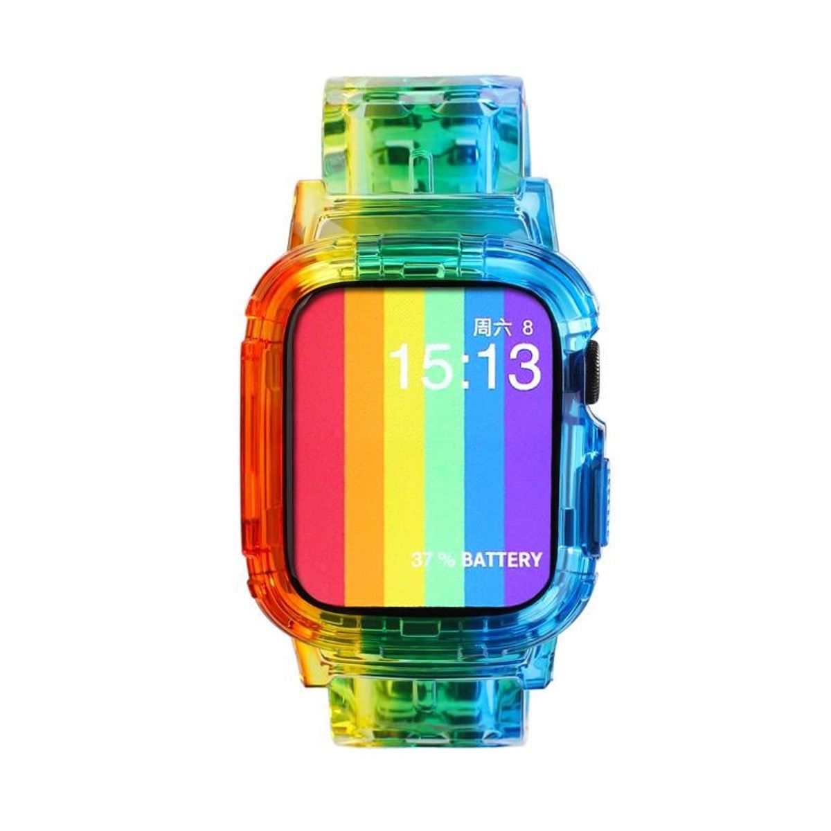 FACTORYTECH - Correa Para Applewatch Silicona 384041mm Vintage C Multicolor