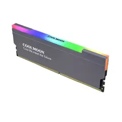 FACTORYTECH - Disipador Memorias Ram LED ARGB 5V 3 Pines Gamer CoolMoon