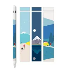 FACTORYTECH - Set Adhesivos Protectores para Applepencil 2 Diseño Paisaje