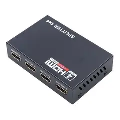 FACTORYTECH - Splitter HDTV 1X4 Activo Full HD 1080P Soporte 3D