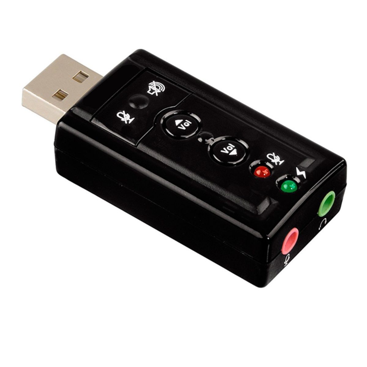 FACTORYTECH - Tarjeta de Sonido Externa USB 20 Utek