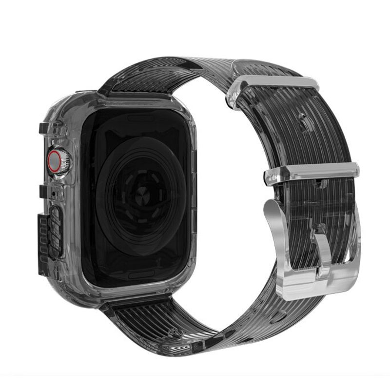 FACTORYTECH - Correa Para Applewatch Silicona Vintage A 424445mm Negra