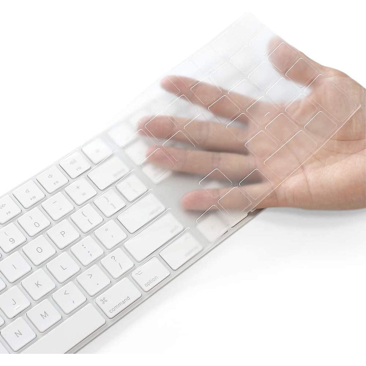 FACTORYTECH - Cubre Teclado Magic Keyboard iMac A2520 M1 Transp