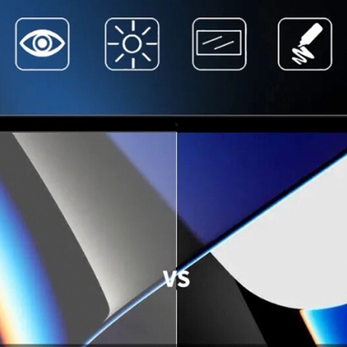 FACTORYTECH - Lamina Vidrio Flexible UDMA Para Macbook Pro 13 A2251 A2289