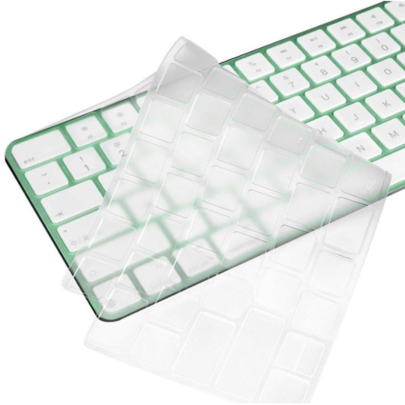 FACTORYTECH - Cubre Teclado Magic Keyboard iMac A2449 A2450 M1 Transp